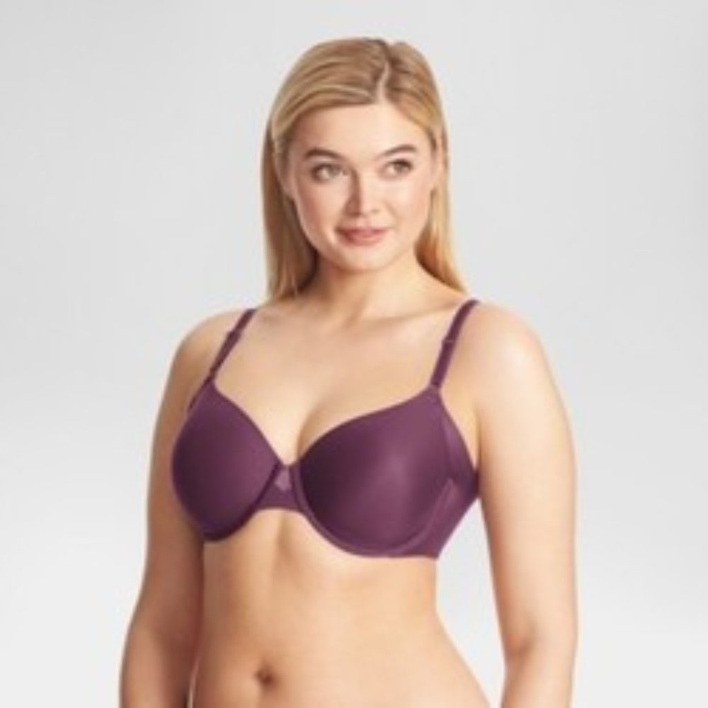 Full Figure Underarm Smoothing Underwire Bra 40D